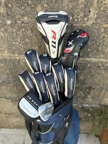 Full set of golf clubs