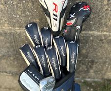 Full set of golf clubs