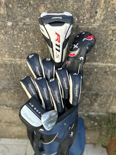 Full set of golf clubs
