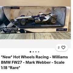Hot Wheels F1 Williams Mark Webber