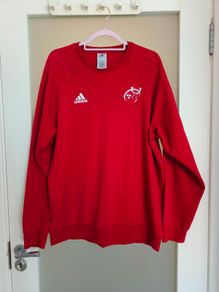Adidas Munster Rugby Crewneck Sweatshirt from the 2021 season