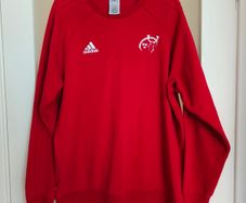 Adidas Munster Rugby Crewneck Sweatshirt from the 2021 season