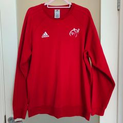 Adidas Munster Rugby Crewneck Sweatshirt from the 2021 season