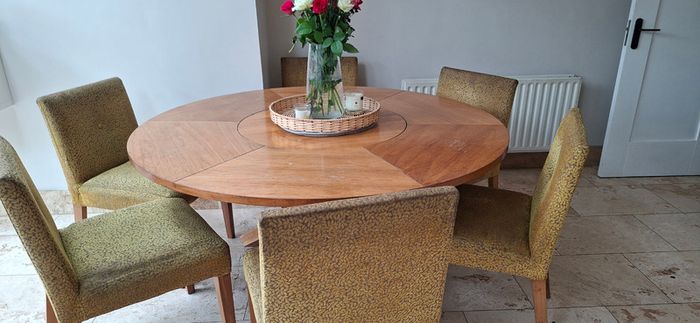 Tables and chairs