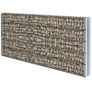 2D Gabion Fence Galvanised Steel 2.008x1.03 m 4 m (Total Length) Grey Image 2