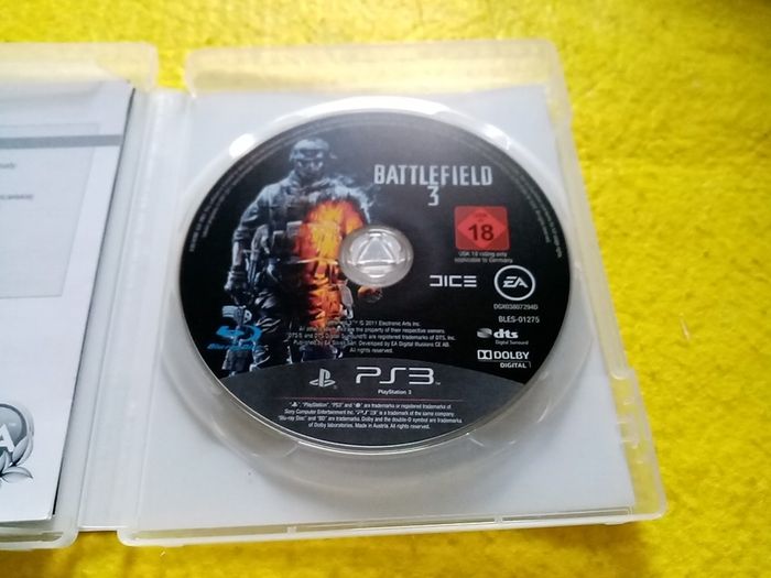 Game in Polish language Battlefield 3 PlayStation3 ps3 Games Original