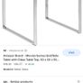 Coffee Table & Side Tables - Chrome & Glass Image 3