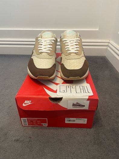 Air Max 1 Crepe Brown - 12uk