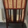 Vintage Edwardian Inlaid Armchair Image 3