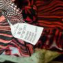 Vintage 1990s 2000s Orange black Abstract print Tunic Blouse ( Please Check Measurements ) Postage included Image 6