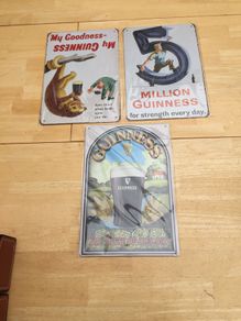 Metal Guinness Reproduction Signs