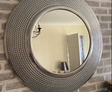 Large Silver Mirror