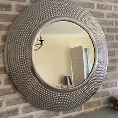 Large Silver Mirror