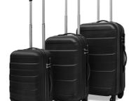 main image for ad Three Piece Hardcase Trolley Set Black