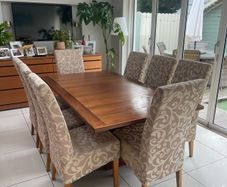 8 Seater Dining Table & Chairs