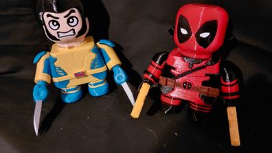 Marvel and D.C