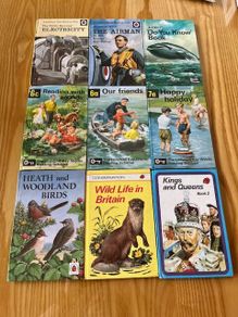 Vintage Set of 9 Ladybird Books