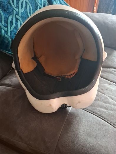 starwars helmet made from fibre glass very early casting back in 1990.