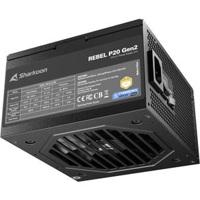 Sharkoon Rebel P20 Gen2 850 Black, PC power supply