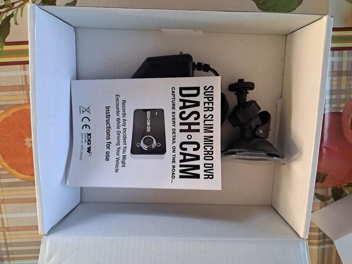 Dashcam with 32gb memory card included