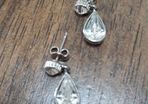 Dainty Diamonte Tear Drop Earring