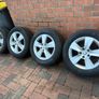 Alloys VW Skoda Etc Geniune 5x112 New Tyres Image 2