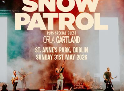 Snow Patrol Saint Anne's Park