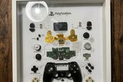 Gamepad Teardown Frame Art Handmade (Amateur)