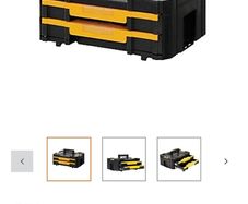DeWalt Tstak Drawer Boxes Single or Double