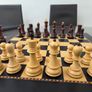 Queen's Gambit chess board and Zagreb pieces Image 8