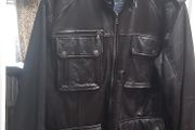 Paul Costelloe, Mens brown Soft leather coat
