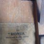 1920 Vintage Antique British "Ronuk" Heavyweight Floor Polishing Brush Image 6