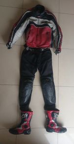 Alpinestars Leather Motorcycle Suit and Boot