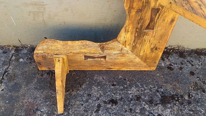 NEW Rustic Driftwood Corner Shelf Piece