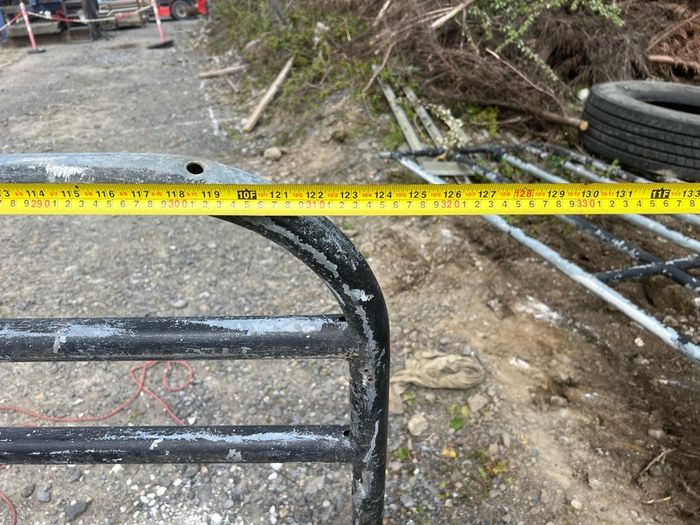 Galvanised Gates 14ft & 10ft 6