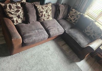 Corner Sofa & Armchair