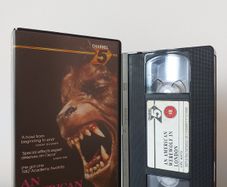 An American Werewolf In London (HORROR FILM) Vhs Video Channel 5, Year 1982.