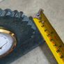 German Made slate brass barometer In Solid Green Slate HANDMADE IN SLATE 450 MILLION YEARS OLD Image 5