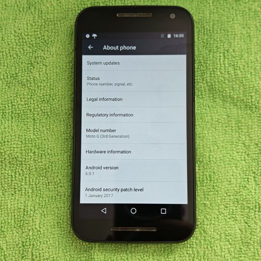 Motorola Moto G 3rd Generation 8GB Black Unlocked