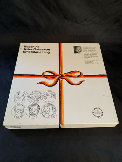 Rosenthal limited edition satire plate
