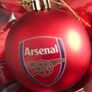 Secret Santa Premier League Table Toppers Christmas Baubles Man City ARSENAL & SPURS Image 4