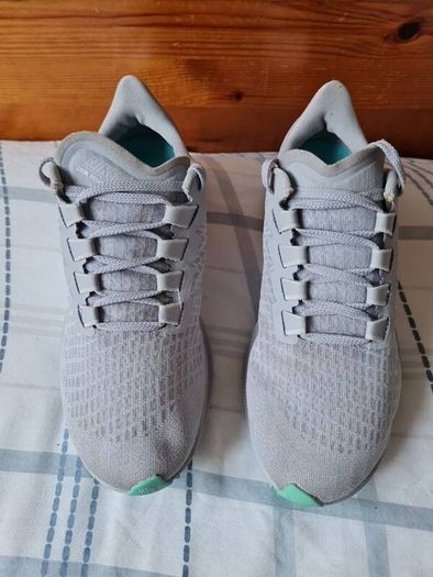 2019 nike air zoom pegasus 37 Size 4.5 eu 38 grey/blue in excellent condition