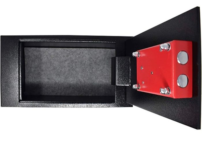 Floor Safe, Steel Construction, Steel Locking Bolts, Designed to Be Fixed To Joists/Under Floor Boards, Easy Installation 4 Litre Capacity 13 x 39 x 21 cm Hidden Home Safe (FREE POSTAGE)
