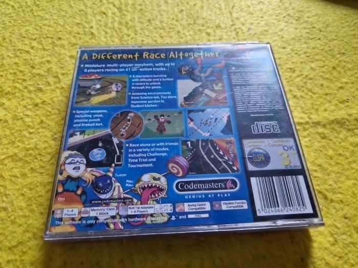 Micro Maniacs PlayStation1 Ps1 PlayStation2 Ps2 Games Original