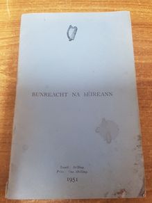 BUNREACHT NA heireann Vintage Constitution of Ireland 1951