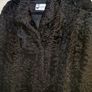 Luxury black Swakara long coat Image 2