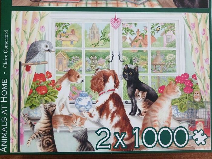 1000 piece Jigsaw Puzzle x 2