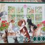 1000 piece Jigsaw Puzzle x 2 Image 3