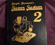 Doyle Brunson's Super System 2, "Signed", 2004 First Edition, Hardcover