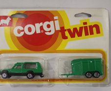 Corgi Junior - Matra Jeep & Rice Horse Horsebox 1978